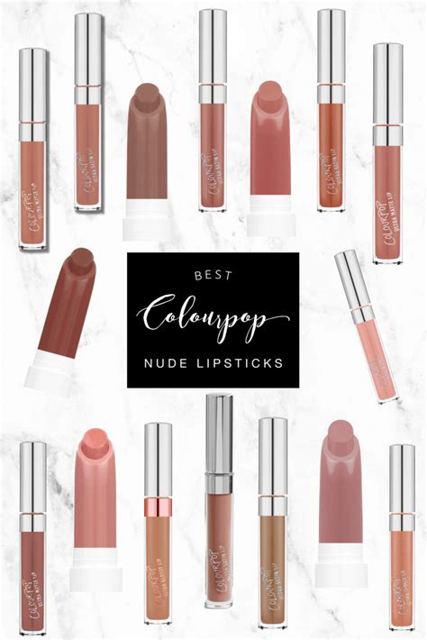Best ColourPop Nude Lipsticks Twinspiration
