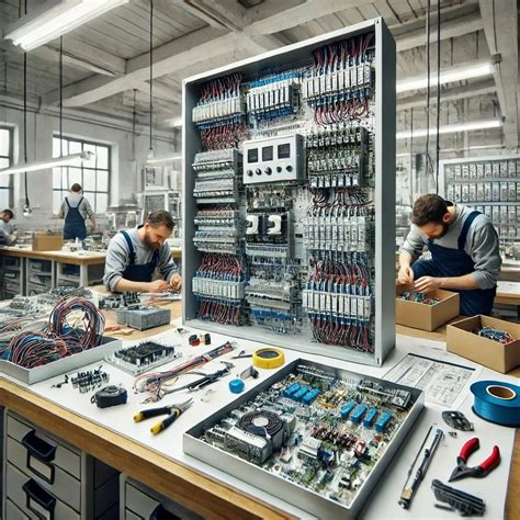 electrical panel assembly  textile industry packaging type box