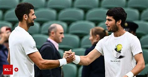 Finale Gegen Carlos Alcaraz Novak Djokovic K Mpft In Wimbledon Gegen