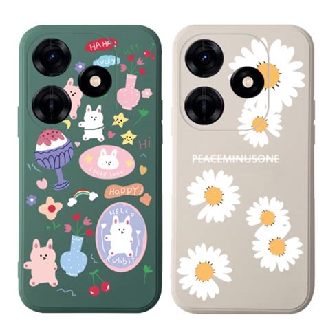Infinix Hot 30 X6831 30i X669C 30 Play Case 彩繪花卉圖案矽膠後蓋軟殼 蝦皮購物