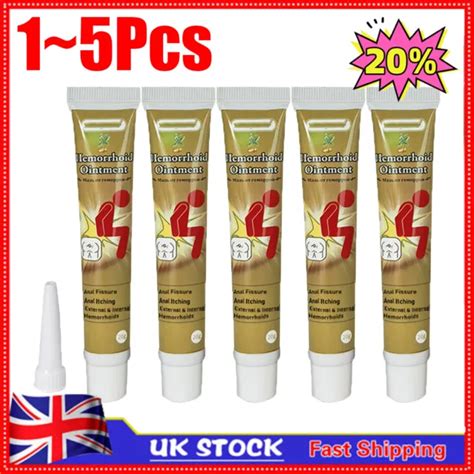 Hemorrhoid Cream Haemorrhoids Pain Piles Anal Fissure Prolapse Hemorrhoid Cream Picclick Uk