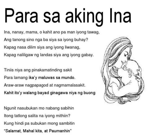 Sumulat Ng Tula Na May Apat Na Saknong Tungkol Sa Inyong Nanay Dapat