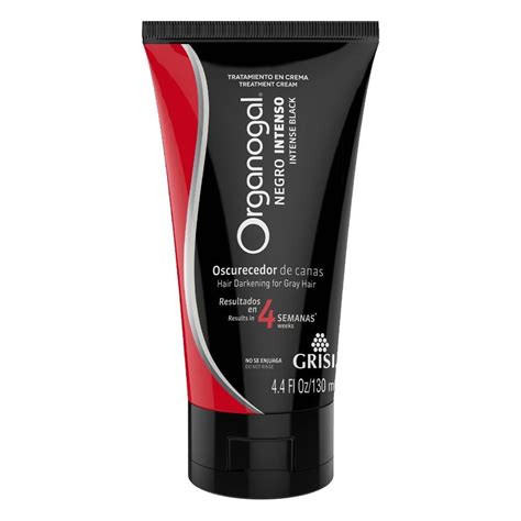 Tratamiento Capilar Grisi Organogal En Crema Negro Intenso 130 Ml Walmart