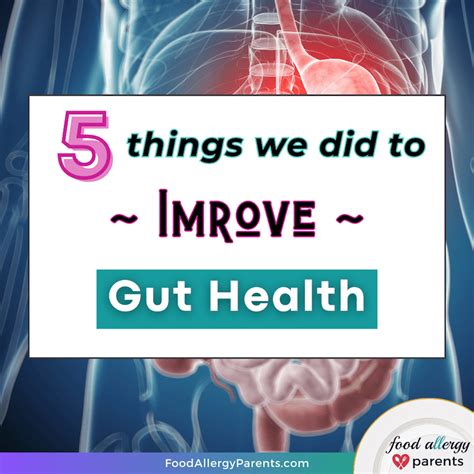 What We Did to Improve Gut Health – Food Allergy Parents