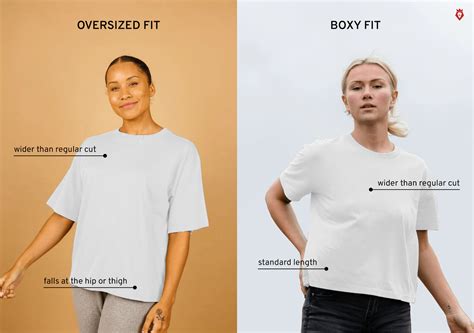 What is the boxy fit vs oversized? Women's style guide