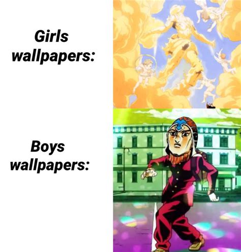 Girls Wallpaper Vs Boys Wallpaper Meme Gotka Czy Emo