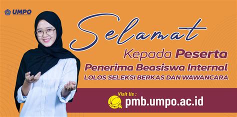 Pengumuman Hasil Seleksi Penerima Beasiswa Internal Batch 2