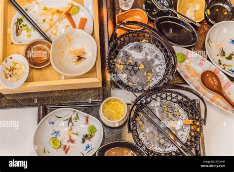 Messy Dining Table Stock Photos And Messy Dining Table Stock Images Alamy