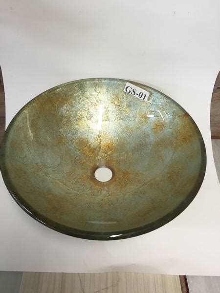 Rome Hand Made Tempered Glass Vessel Sink Free Shipping Sognare