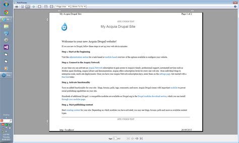 Site Banner | Drupal.org
