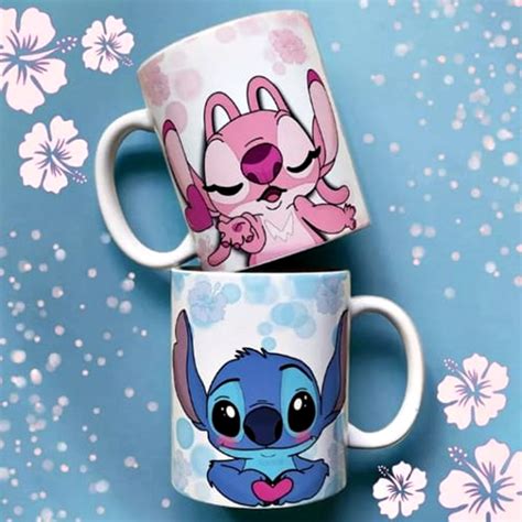 Caneca Lilo E Stitch Eu Amo Voc Elo Produtos Especiais