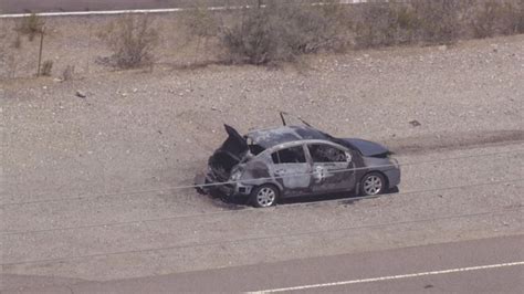 Body Found Inside Burning Car Near Goodyear