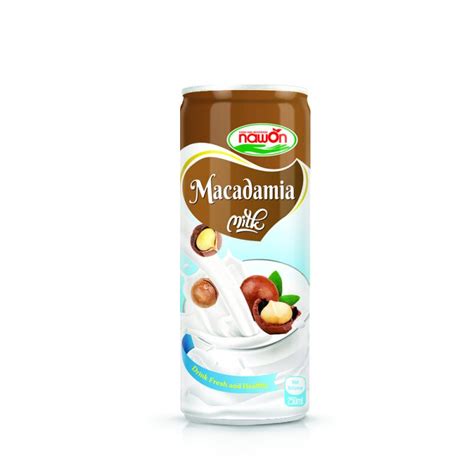 250 ml Macadamia milk Drink Fresh and Healthy - NAWON Beverage Supplier ...