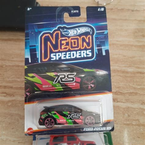 Jual Hot Wheels Ford Focus RS Neon Speeders Shopee Indonesia