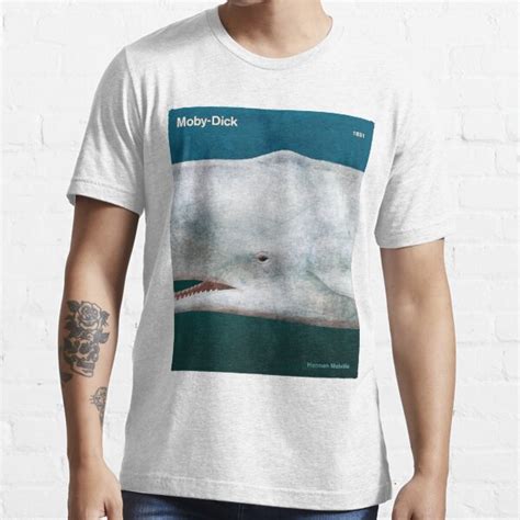 Moby Dick Herman Melville Literary Art For Nautical Book Lovers T