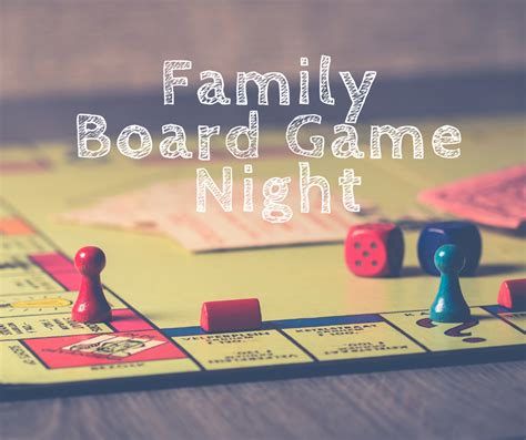 Family Board Game Night - The Link Christian Fellowship