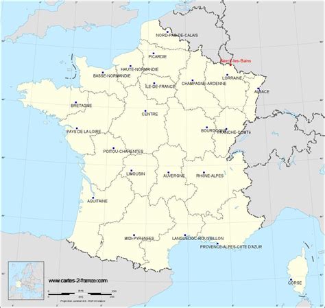 CARTE DE SIERCK LES BAINS Situation géographique et population de