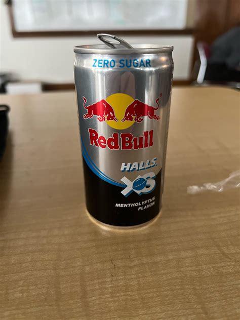 Update from my last post: it tastes exactly like a halls cough drop but