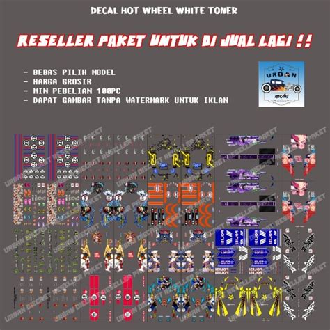 Jual Hot Wheels Decal Reseller Shopee Indonesia