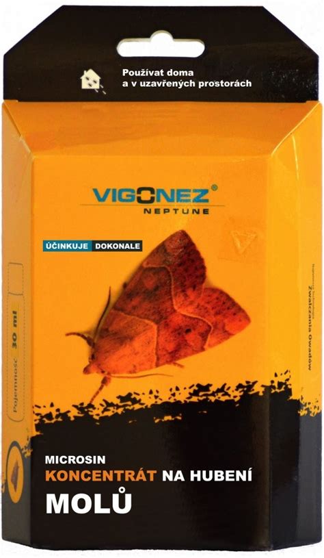 Vigonez Neptune Koncentrát Na Hubení Molů Potrav A šatních 5 Ml Od 89