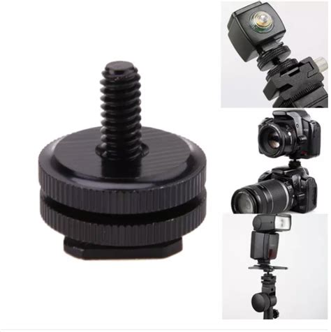Tripod Mount Screw To Flash Camera Hot Cold Shoe Adapter Lazada Ph