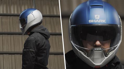 Shark Evojet helmet, a modular helmet to bear in mind · Motocard
