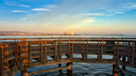 Harbor At The Port Of Oakland Stock Photo Image Of Ocean Water