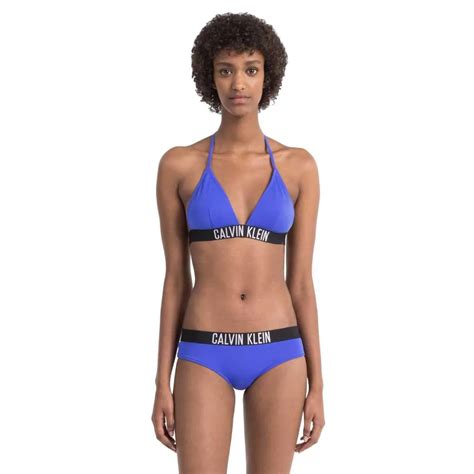 Calvin Klein Intense Power Fixed Triangle Bikini Top Dressinn