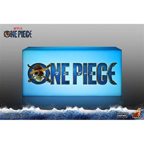 Hot Toys Light Box One Piece Netflix Logo Blue Ver