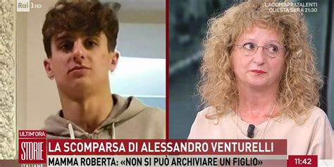 Storie Italiane 2023 24 Scomparsa Alessandro Venturelli La Madre