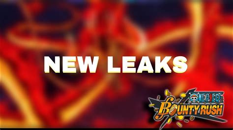 New Leaks 5th Anniversary Part 2 One Piece Bounty Rush Youtube