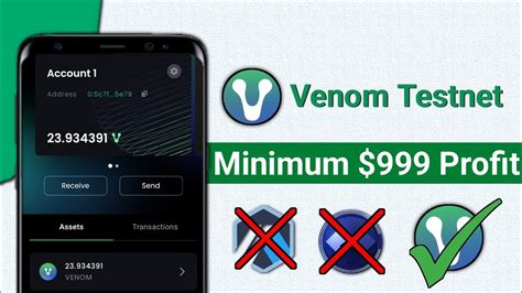 Venom Testnet Airdrop Nft Claim Profit New Testnet Airdrop