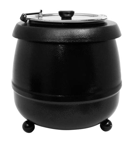 Black Soup Kettle 10 Litre - JC Catering And Bar Supplies