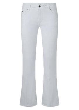 PANTALÓN VAQUERO NEW PIMLICO FLARE DENIM BLANCO