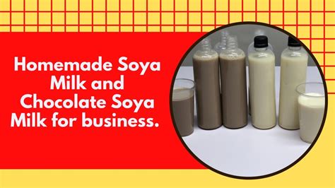 Vegan Chocolate Soya Milk Vs Regular Soya Milkdairy Free Milksoya