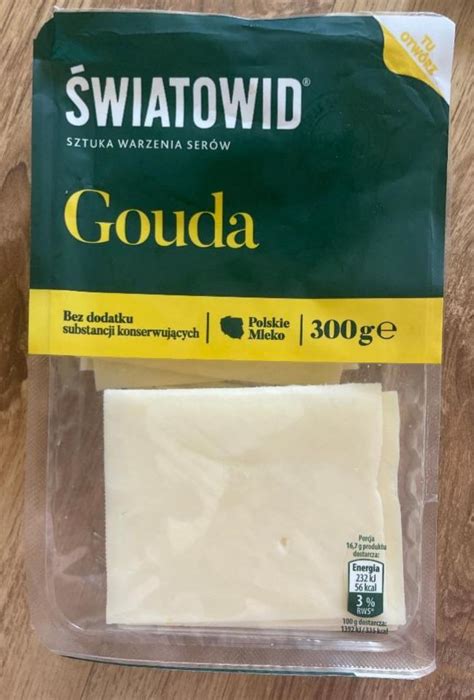 Ser Gouda Wiatowid Kalorie Kj A Nutri N Hodnoty Kalorick Tabulky Cz