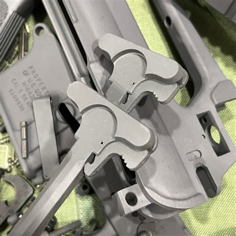 Xm Grey Charging Handles Usgi Contract Overrun Intl Mil Co