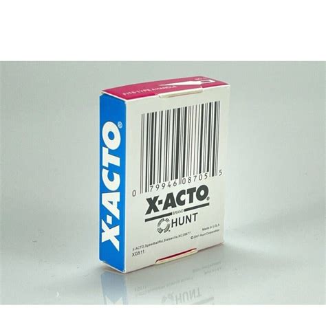 X Acto X611 100 Pc No 11 Bulk Pack Blades For X Acto Knives New 79946087055 Ebay