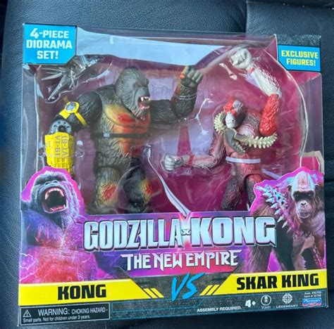 Godzilla X Kong The New Empire Kong Vs Skar King 2 Pack Livraison