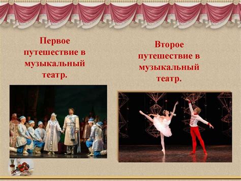 Первое путешествие в музыкальный театр - презентация онлайн