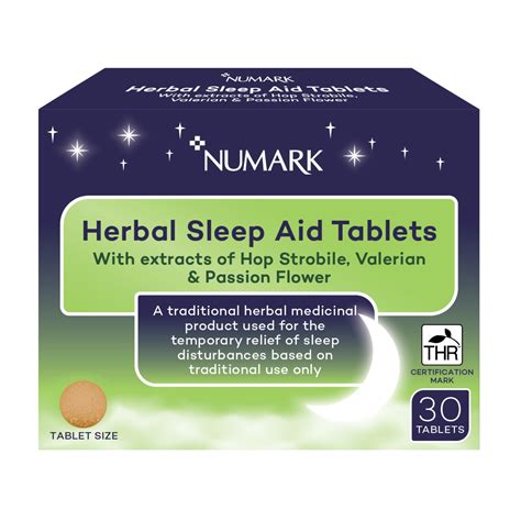 Numark Herbal Sleep Aid Tablets - 30 Tablets | Sleep | Rowlands Online