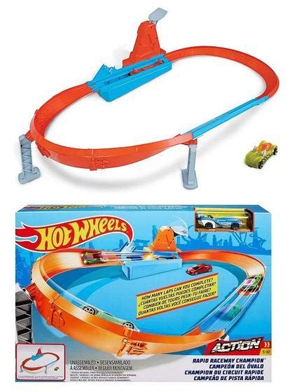 Pista Hot Wheels Action Campe O De Pista R Pida Pista De Campeonato Gjm Pistas De