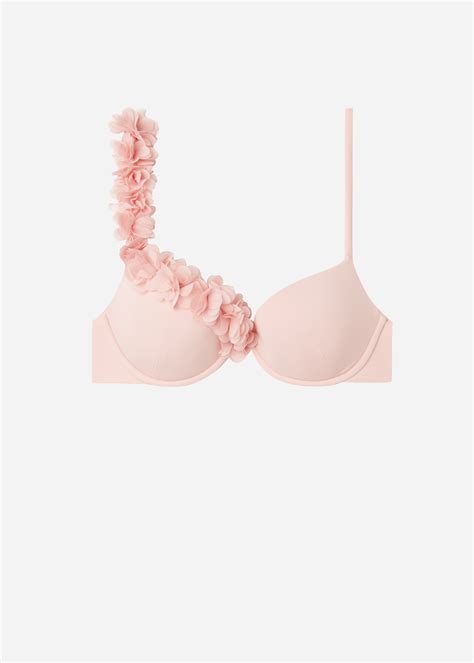 Podstavljeni Push Up Bikini Top Cvjetnog Uzorka Honolulu Push Up Bikini Top Calzedonia