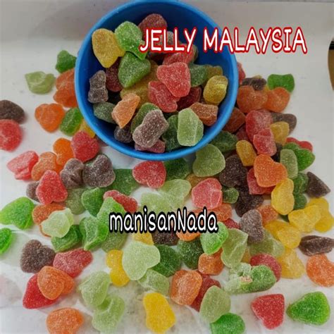 Jual Jelly Malaysiajelly Rasa Buah Kiloan 500gr Shopee Indonesia