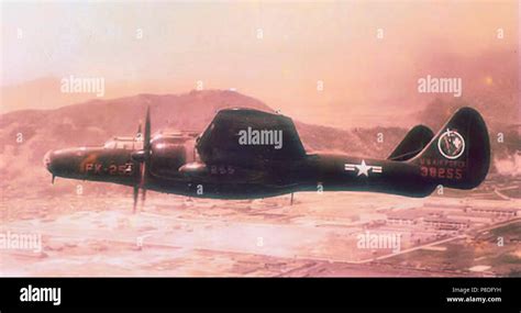 68th Fighter Squadron Northrop P 61 Black Widow 43 8237 Stock Photo Alamy