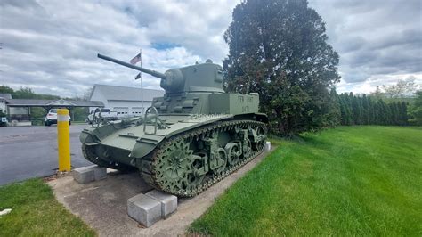 M5 Stuart Light Tank Looks Ready For Battle In New York Parking Lot Is