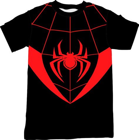 Camiseta Homem Aranha Uniforme Preto Elo Produtos Especiais