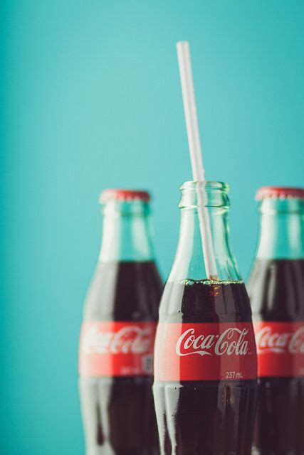 Coca Cola Bottles Coke Cola Pepsi Vintage Aesthetic Blue Aesthetic