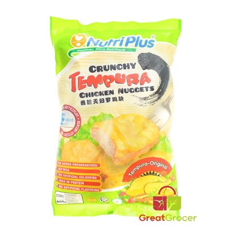 Buy Online Nutriplus Crunchy Tempura Chicken Nuggets Org G