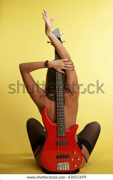 Naked Girl Guitar Stock Photo 63055699 Shutterstock